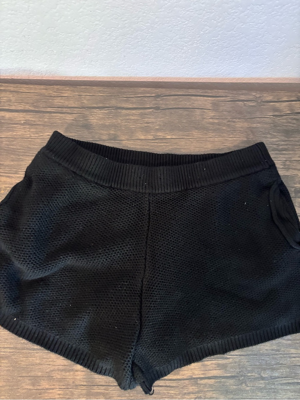 VS Pink black shorts size medium